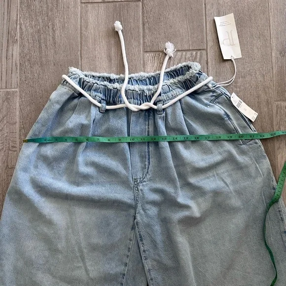 NWT Pilcro By Anthropologie Light Blue Denim Culottes Size XS - Picture 13 of 14